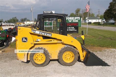 john deere 315 skid steer manual|bobcat 315 specs.